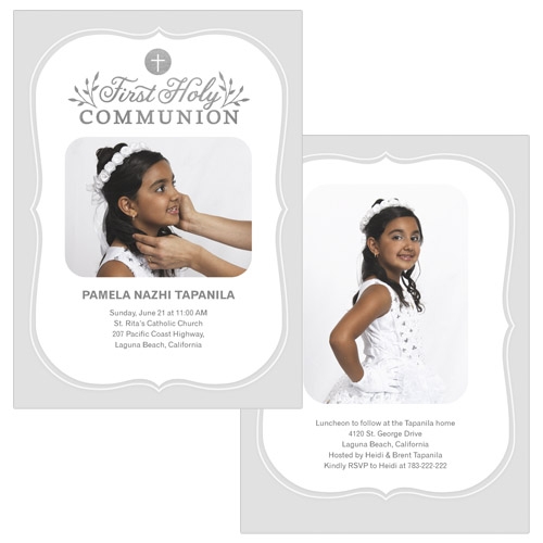Religious Greeting Cards from JCPenney Portrait Studios - First Communion 5x7