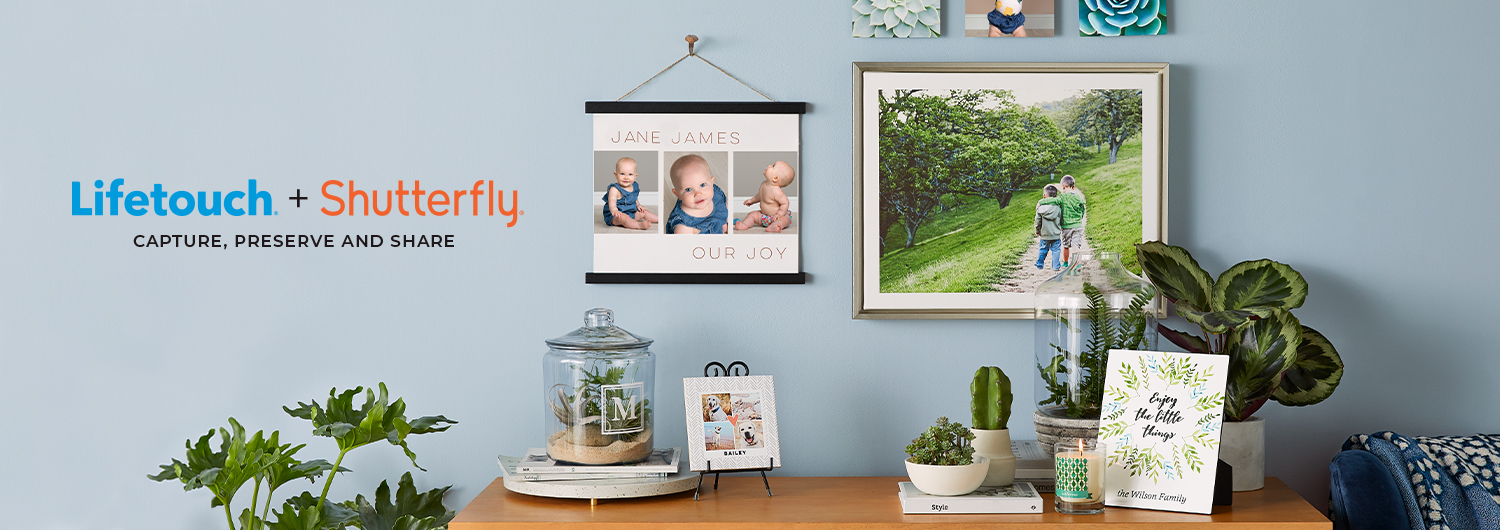 Shutterfly + JCPenney Portraits + Lifetouch
