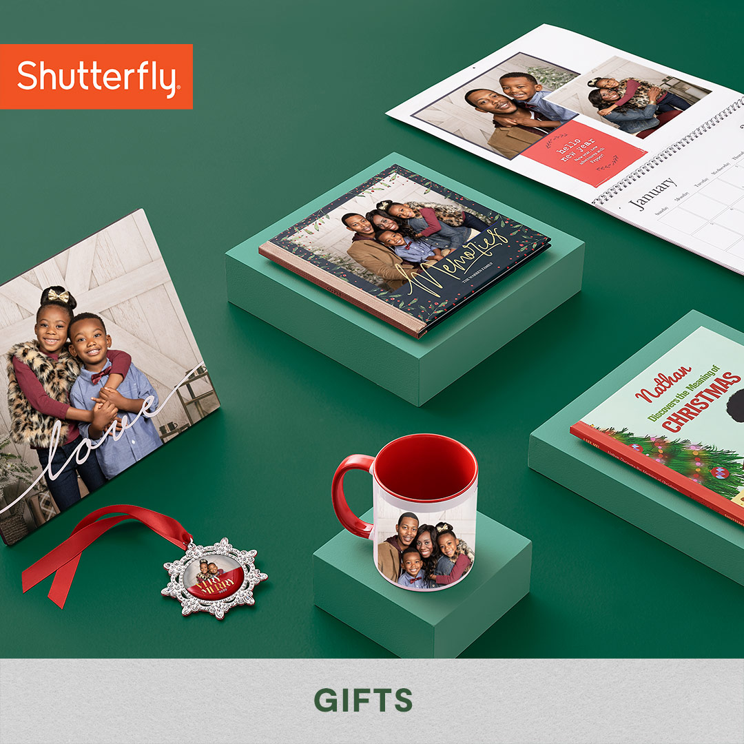 Holiday Gifts by Shutterfly