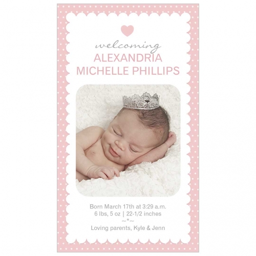 Birth Announcement Cards from JCPenney Portraits