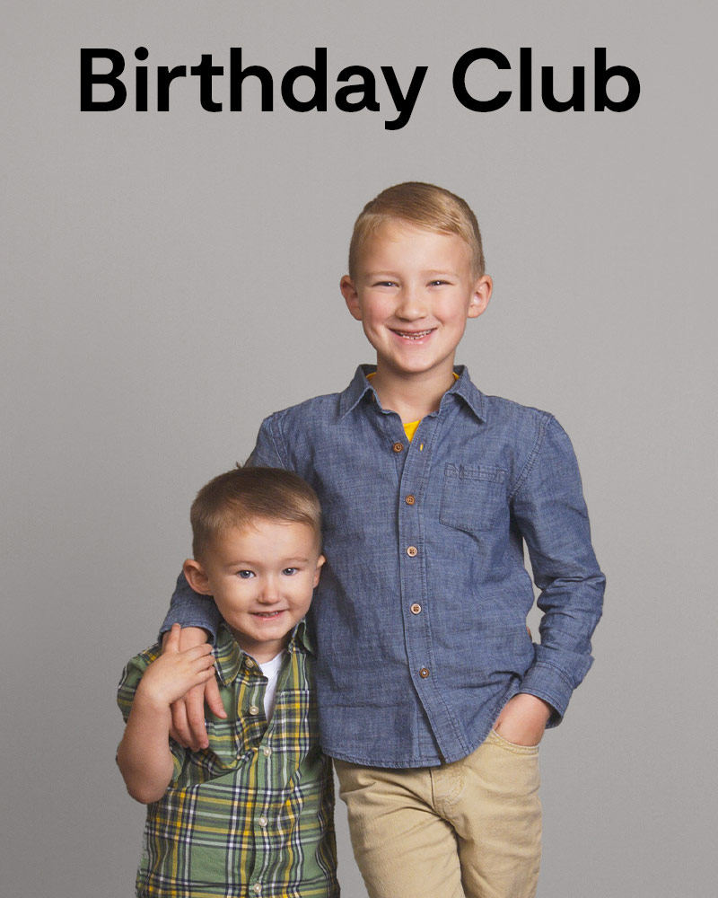 JCPenney Portraits Birthday Club